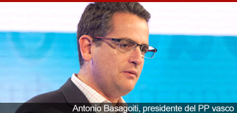 Antonio Basagoiti, presidente del PP vasco
