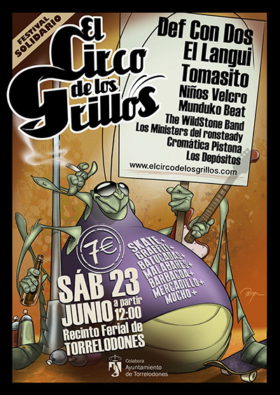 Cartel del Festival de los Grillos