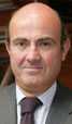 Luis de Guindos, presidente de Economía