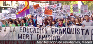 Manifestacion de estudiantes