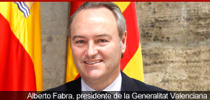 Alberto Fabra, presidente de la Generalitat de Valencia