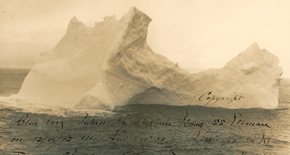 Iceberg que hundió el Titanic