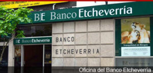 Oficina del Banco Etcheverría