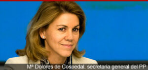 María Dolores de Cospedal, secretaria general del PP