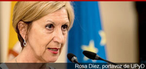 Rosa Díez, portavoz de UPyD en el Congreso