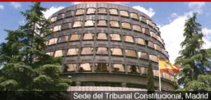 Tribunal Constitucional en Madrid