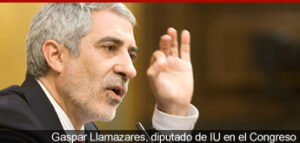 Gaspar Llamazares, diputado de Izquierda Unida en el Congreso