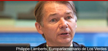 Philippe Lamberts, Europarlamentario de Los Verdes
