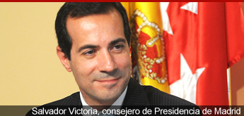 Salvador Victoria, consejero de Presidencia y Justicia de la Comunidad de Madrid