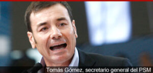 Tomás Gómez, secretario general del Partido Socialista de Madrid