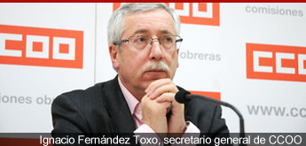 Ignacio Fernández Toxo, secretario general de CCOO