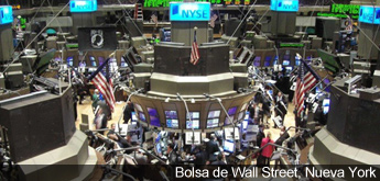 Wall Street, Bolsa estadounidense