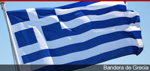 Grecia, bandera
