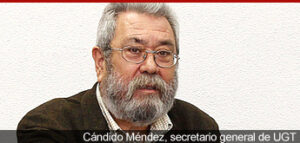 Cándido Mendez, secretario general de UGT