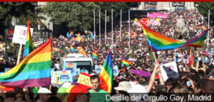 Desfile del Orgullo Gay en Madrid