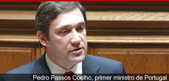 Pedro Passos Coelho, primer ministro portugues