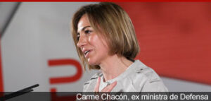 Carme Chacón, exministra de Defensa