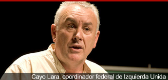 Cayo Lara, presidente de IU