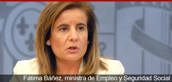 Fátima Bañez, ministra de Empleo
