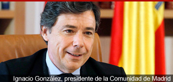 Ignacio González, presidente de la Comunidad de Madrid