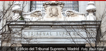 Edificio del Tribunal Supremo en Madrid