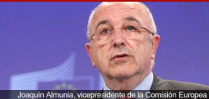 Joaquin Almunia, vicepresidente de la Comisión Europea y comisario de la Competencia