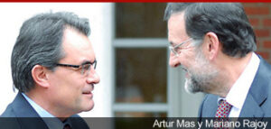 Artur Mas y Mariano Rajoy en La Moncloa