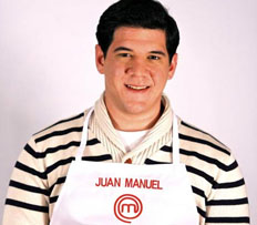Juan Manuel, cocinero de MAsterchef