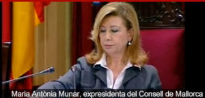 Maria Antònia Munar, expresidenta del Consell de Mallorca