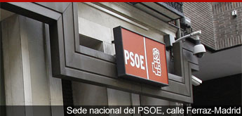 Sede nacional del PSOE en la calle Ferraz de Madrid