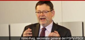Ximo Puig, secretario general de PSPV
