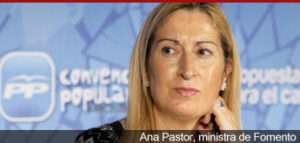 Ana Pastor, ministra de Fomento