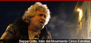 Beppe Grillo, cómico italiano
