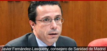 Javier Fernández Lasquetty, consejero de Sanidad de la Comunidad de Madrid