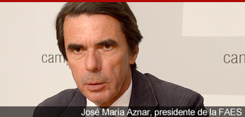 José María Aznar, expresidente del Gobierno