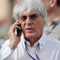 Bernie Ecclestone, director del mundial de Fórmula 1