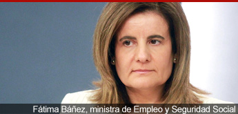 Fátima Báñez, ministra de Empleo