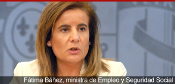 Fátima Báñez, ministra de empleo