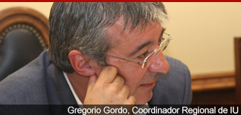 Gregorio Gordo, coordinador general de IU en Madrid