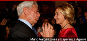 Mario Vargas Llosa y Esperanza Aguirre