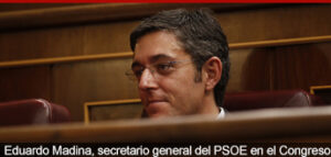 Eduardo Madina, presidente del PSOE en el Congreso