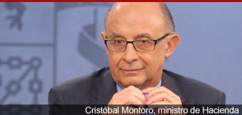 Cristóbal Montoro, ministro de Hacienda