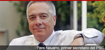 Pere Navarro, presidente del PSC