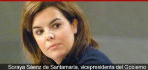 Soraya Saénz de Santamaría, vicepresidenta del gobierno