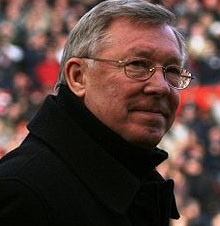 Alex Ferguson, exentrenador del Manchester United