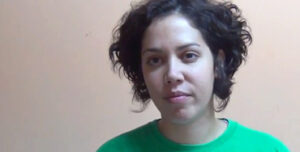 Ana García, secretaria general del Sindicato de Estudiantes