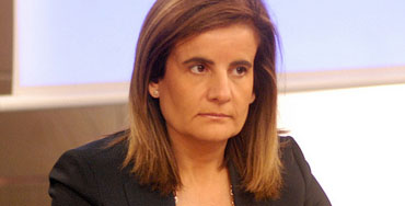 Fátima Báñez, ministra de empleo