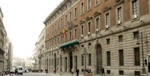 Sede del Ministerio de Hacienda, en la Real Casa de la Aduana Calle de Alcalá 5, Madrid