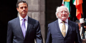 Enrique Peña Nieto y Michael D. Higgins - Foto: Presidencia del Gobierno de México