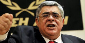 Nikolaos Mihaloliakos, líder de Amanecer Dorado